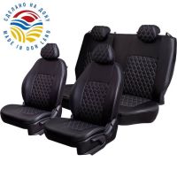 Чехлы Экокожа Турин Ромб на Renault Arkana Чехлы Экокожа Турин Ромб на Renault Arkana