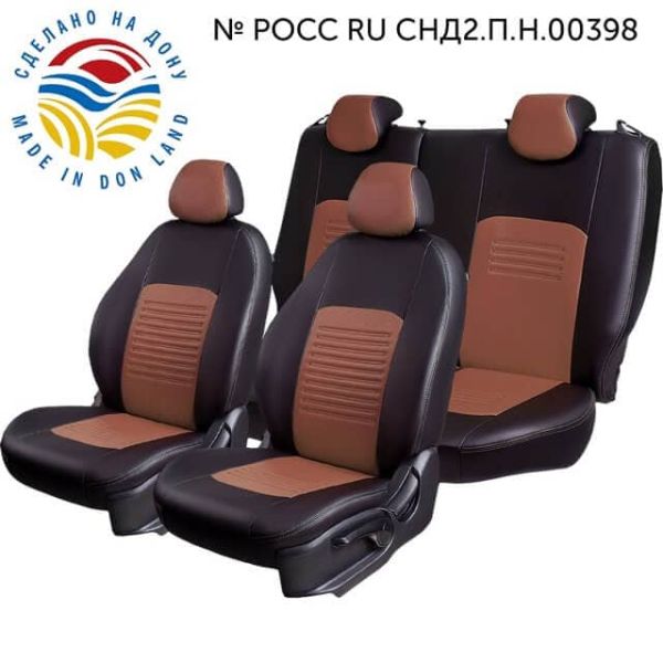 Чехлы Экокожа Турин Классик на Peugeot 408 2012-2021 г.в. Чехлы Экокожа Турин Классик на Peugeot 408 2012-2021 г.в.